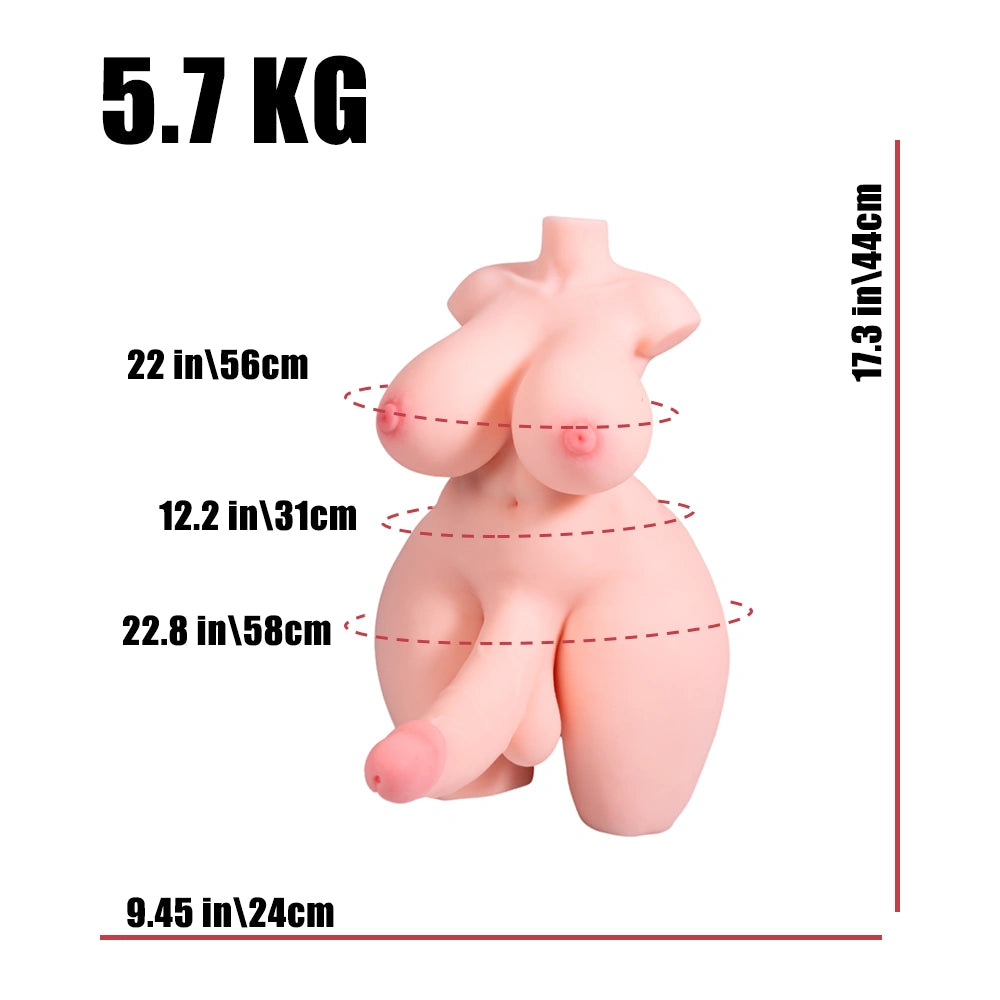 Image of Sinensian Torso Sex Doll Futa Nhentai MRLSEXDOLL Co-brand